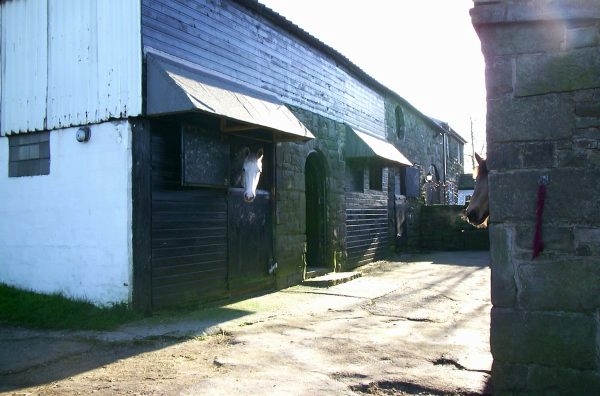 Main stable block.